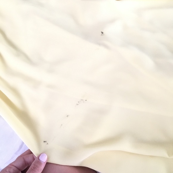 Strapless yellow maxi - Picture 2 of 3